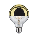 Kopspiegellamp globe DECO GLOBE G95 LED GOLD ON-OFF G95 helder E27 6,5W 600lm 2700K CRI >80 dimbaar