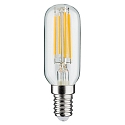 Paulmann LED Filament Tube lamp T25, 230V, E14, 4.8W 2700K 470lm, dimmable, glass clear