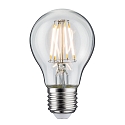 LED Filament Lamp Pear A60, 230V, E27, 4.3W 2700K 470lm, not dimmable, glass clear