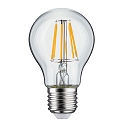 Paulmann LED Filament Lamp Pear A60, 230V, E27, 7W 2700K 806lm, not dimmable, matt