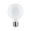 LED Filament Globe Lamp G80, 230V, E27, 7.5W 2700K 806lm, dimmable, glass opal