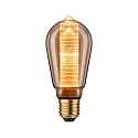 Decoratie lichtbron filament DECO EDISON INNER GLOW RING LED ST64 E27 3,6W 120lm 1800K CRI >80 dimbaar