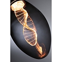 Paulmann LED lamp pear INNER GLOW HELIX E27 3,5W 90lm 1800K 360� CRI >80 