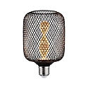 LED gloeilamp METALLIC GLOW CYLINDER HELIX schakelbaar E27 3,5W 110lm 1800K CRI >80 