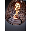 Paulmann LED filament lamp METALLIC GLOW CYLINDER HELIX switchable E27 3,5W 110lm 1800K CRI >80 