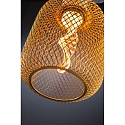Paulmann LED filament lamp METALLIC GLOW CYLINDER HELIX switchable E27 3,5W 130lm 1800K CRI >80 