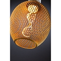 Paulmann LED filament lamp METALLIC GLOW GLOBE HELIX switchable E27 3,5W 130lm 1800K CRI >80 
