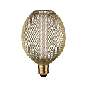 Paulmann LED gloeilamp METALLIC GLOW GLOBE SPIRAL schakelbaar E27 4,2W 200lm 1800K CRI >80 