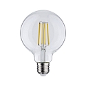Paulmann Lichtbron filament globe ECO-LINE G95 schakelbaar G95 helder E27 4W 840lm 4000K 360� CRI >80  helder
