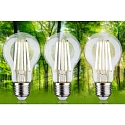 Paulmann filament lamp standard ECO-LINE AGL set of 3, switchable A60 clear E27 3x 4W 840lm 3000K 360� CRI >80  clear