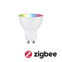 Paulmann WIFI LED Smart light bulb RGBW ZigBee controllable GU10 4,8W 350lm 2200-6500K 38� CRI 80-89 dimmable