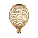 LED gloeilamp METALLIC GLOW GLOBE  3-STEP DIM E27 4W 180lm 1800K CRI >80 dimbaar