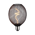 LED gloeilamp METALLIC GLOW GLOBE  3-STEP DIM E27 4W 160lm 1800K CRI >80 dimbaar