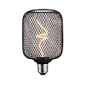 LED gloeilamp METALLIC GLOW CYLINDER 3-STEP DIM E27 4W 160lm 1800K CRI >80 dimbaar