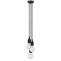 Paulmann Pendant luminaire NEORDIC KETIL, 3 flames, 3x E27 max. 20W, black