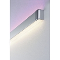 Paulmann Eindkap DUO set van 2, aluminium mat