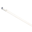 Paulmann Profiel YOURLED STRIPE met omslag, aluminium ge�loxeerd, grijs, satijn