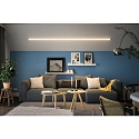 Paulmann Profiel YOURLED STRIPE met omslag, aluminium ge�loxeerd, grijs, satijn