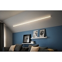 Paulmann Profiel YOURLED STRIPE met omslag, aluminium ge�loxeerd, grijs, satijn