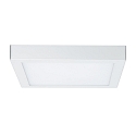 Wand- en plafondarmatuur LUNAR LED hoekig, medium, schakelbaar