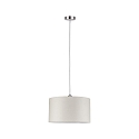 Paulmann Paulmann Tessa Pendant luminaire creme/brushed iron E27 max. 60W