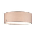 Paulmann Ceiling luminaire Mari 2 flames with fabric shade E27 max. 2x20W, beige