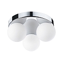 Paulmann Wand- en plafondarmatuur GOVE G9 IP44, chroom, mat 
