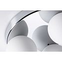 Paulmann Wand- en plafondarmatuur GOVE G9 IP44, chroom, mat 