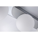Paulmann Wand- en plafondarmatuur GOVE G9 IP44, chroom, mat 
