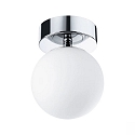 Paulmann Wand- en plafondarmatuur GOVE IP44, chroom, mat 