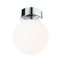 Wand- en plafondarmatuur GOVE IP44, chroom, mat 