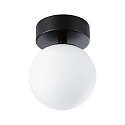 Paulmann Wand- en plafondarmatuur GOVE IP44, mat, zwart 