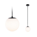 Paulmann Pendelarmatuur GOVE IP44, zwart 