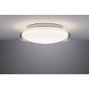 Paulmann wall and ceiling luminaire LUENA IP44, chrome, mat 