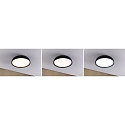 Paulmann bath luminaire OKA CCT Switch, switchable IP44, mat, black 