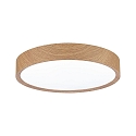 Paulmann bath luminaire TEGA CCT Switch, switchable IP44, wood, mat 