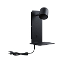 Paulmann Leesarmatuur MALENA met USB-aansluiting GU10 IP20, zwart 