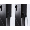 Paulmann Leesarmatuur MALENA met USB-aansluiting GU10 IP20, zwart 