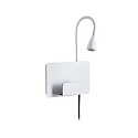 Leesarmatuur HALINA LED met USB-aansluiting IP20