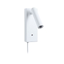 Leesarmatuur HULDA LED met USB-aansluiting IP20