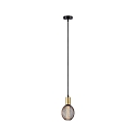 Paulmann Pendelarmatuur RAVI IP44 instelbaar E27 IP44, goud, zwart