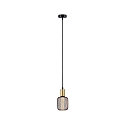 Paulmann Pendelarmatuur RAVI IP44 instelbaar E27 IP44, goud, zwart