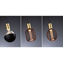 Paulmann Pendelarmatuur RAVI IP44 instelbaar E27 IP44, goud, zwart