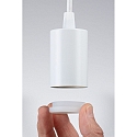 Paulmann Pendelarmatuur RAVI IP44 instelbaar E27 IP44, wit