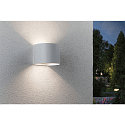 Paulmann battery wall luminaire NYORA UP&DOWN round IP44, white 