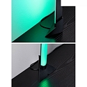 Paulmann Lichtbalk BASE set van 2, verticaal, zwart