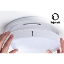 Paulmann wall and ceiling luminaire HOMESPA AXIN LED round E27 IP44, white dimmable