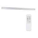 Paulmann mirror luminaire HOMESPA TOVA LED long, tunable white, with remote control IP44, chrome, white dimmable