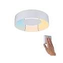 Paulmann Plafondarmatuur HOMESPA CASCA LED klein, CCT Switch IP44, wit dimbaar