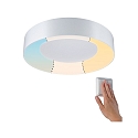 Paulmann Plafondarmatuur HOMESPA CASCA LED groot, CCT Switch IP44, wit dimbaar